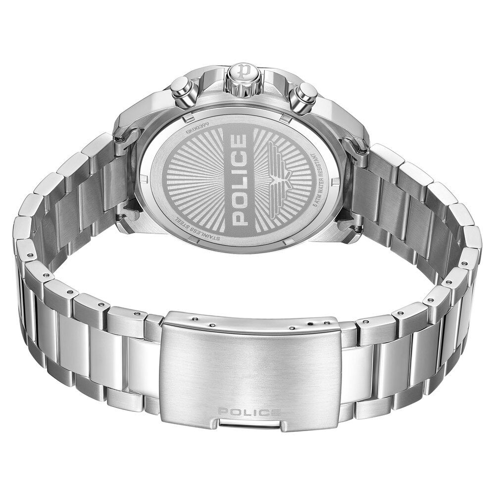 Police stainless steel back water resistant top