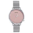 Sonata Elegent Essentials Quartz Analog Black Dial Stainless Steel Strap Watch For Women