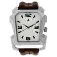 Fastrack Quartz Analog Black Dial Leather Strap Watch for Guys