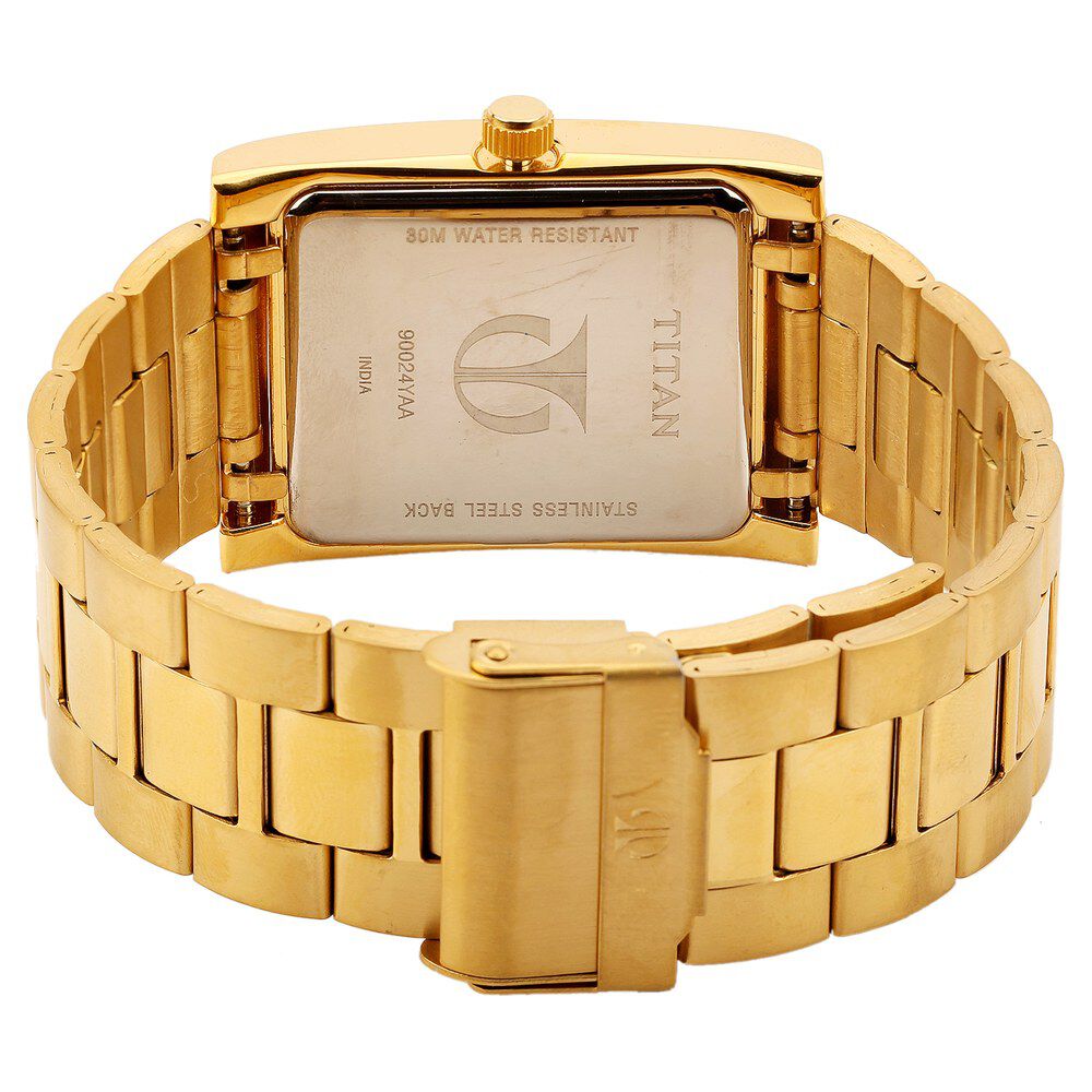 Titan watch 90024 yae price cheap