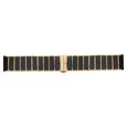 22 mm Black & Rose Gold Ceramic & Metal Strap for Men - image number 0