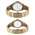 Titan Modern Bandhan Pair Analog with Black Dial Yellow Gold Stainless Steel Strap Watch for Couples - image number 4