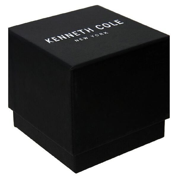 Kenneth Cole Quartz Analog Blue Dial Stainless Steel Strap Watch for Men - image number 4