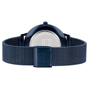 Tommy Hilfiger Quartz Analog Blue Dial Stainless Steel Strap Watch for Women