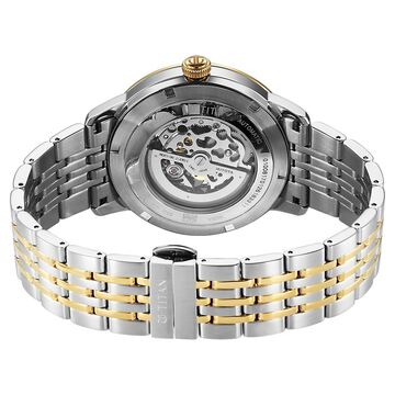 Titan Phoenix Skeletal Automatic Analog with Gold & Steel Dial, Gold & Steel Strap Watch for Men