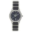 Xylys Swiss Analog with Date Two Toned Stainless Steel And Ceramic Strap Black Dial Watch For Women - image number 0