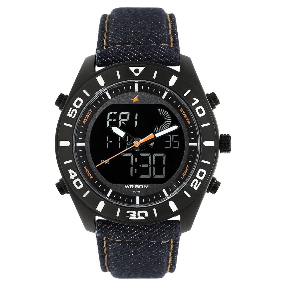 Fastrack black belt watch store