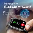 Titan Traveller with 4.52 cm AMOLED Display, BT Calling, India's First FitVerse Smartwatch with Wine Red Leather Strap - image number 5