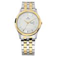 Titan Quartz Analog with Day and Date Silver Dial Stainless Steel Strap Watch for Men - image number 0