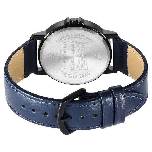 Sonata Quartz Analog Blue Dial Watch for Men - image number 3