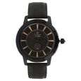 Titan Quartz Analog Solar Black Dial Leather Strap Watch for Women