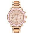 Coach Quartz Chronograph Pink Dial Stainless Steel Strap Watch for Women - image number 0