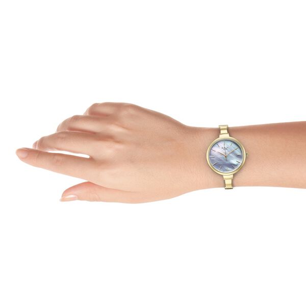 Titan Raga Showstopper Quartz Analog Mother Of Pearl Dial Metal Strap Watch for Women - image number 5