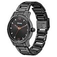 Sonata Women of Steel Black Dial Stainless Steel Strap Watch for Women - image number 1