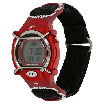 Zoop Digital Watch with Digital Dial & Black Strap for Boys Kids, from House of Titan