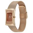 Fastrack Pulse Quartz Analog Two Toned Dial Stainless Steel Strap Watch for Girls - image number 2