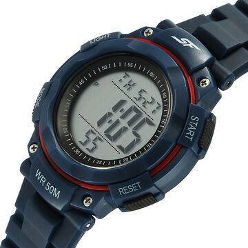 SF Digitals Digital Dial Blue Strap Watch For Men