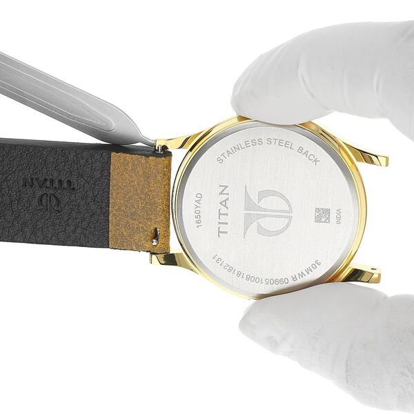 22 mm Tan Genuine Leather Straps for Men - image number 6