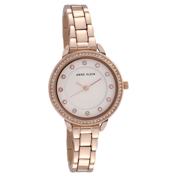 Anne Klein Quartz Analog Silver Dial Metal Strap Watch for Women - image number 1
