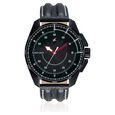 Fastrack Quartz Analog Black Dial Leather Strap Watch for Guys - image number 0