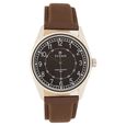 Titan Men's Timeless Charm: Men's Analog Watch with Black Dial and Brown Leather Strap - image number 1