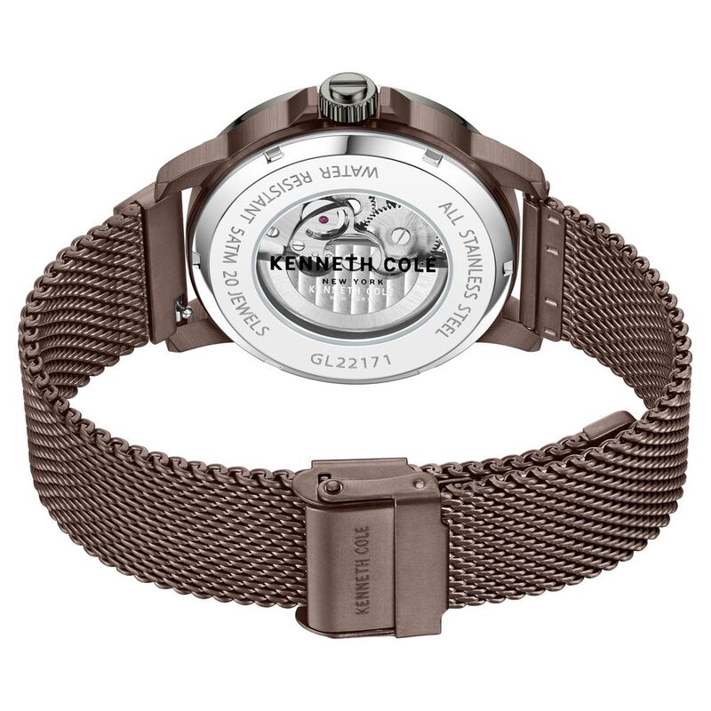 Kenneth Cole Automatic Black Dial Watch for Men - image number 2