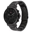 Tommy Hilfiger Multifunction Black Stainless Steel Strap for Men - image number 1