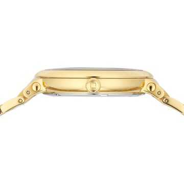 Xylys Quartz Analog with Date Green Dial Golden Stainless Steel Strap Watch For Women