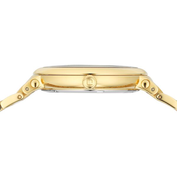 Xylys Quartz Analog with Date Green Dial Golden Stainless Steel Strap Watch For Women - image number 4