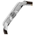 Xylys Swiss Analog Black Leather Strap and Silver Dial Watch For Men - image number 2