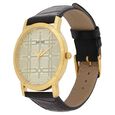 Sonata Quartz Analog Silver Dial Leather Strap Watch for Men - image number 2