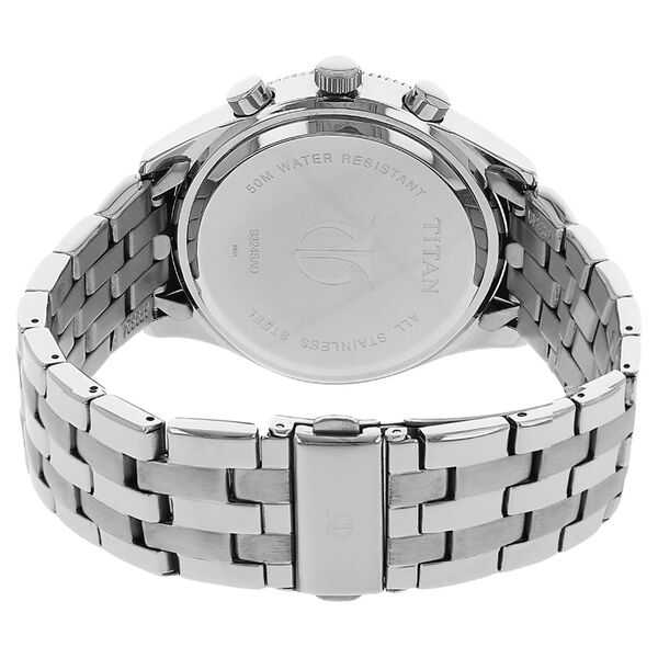 Titan Quartz Chronograph Blue Dial Watch for Men - image number 3