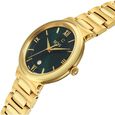 Xylys Quartz Analog with Date Green Dial Golden Stainless Steel Strap Watch For Women - image number 1