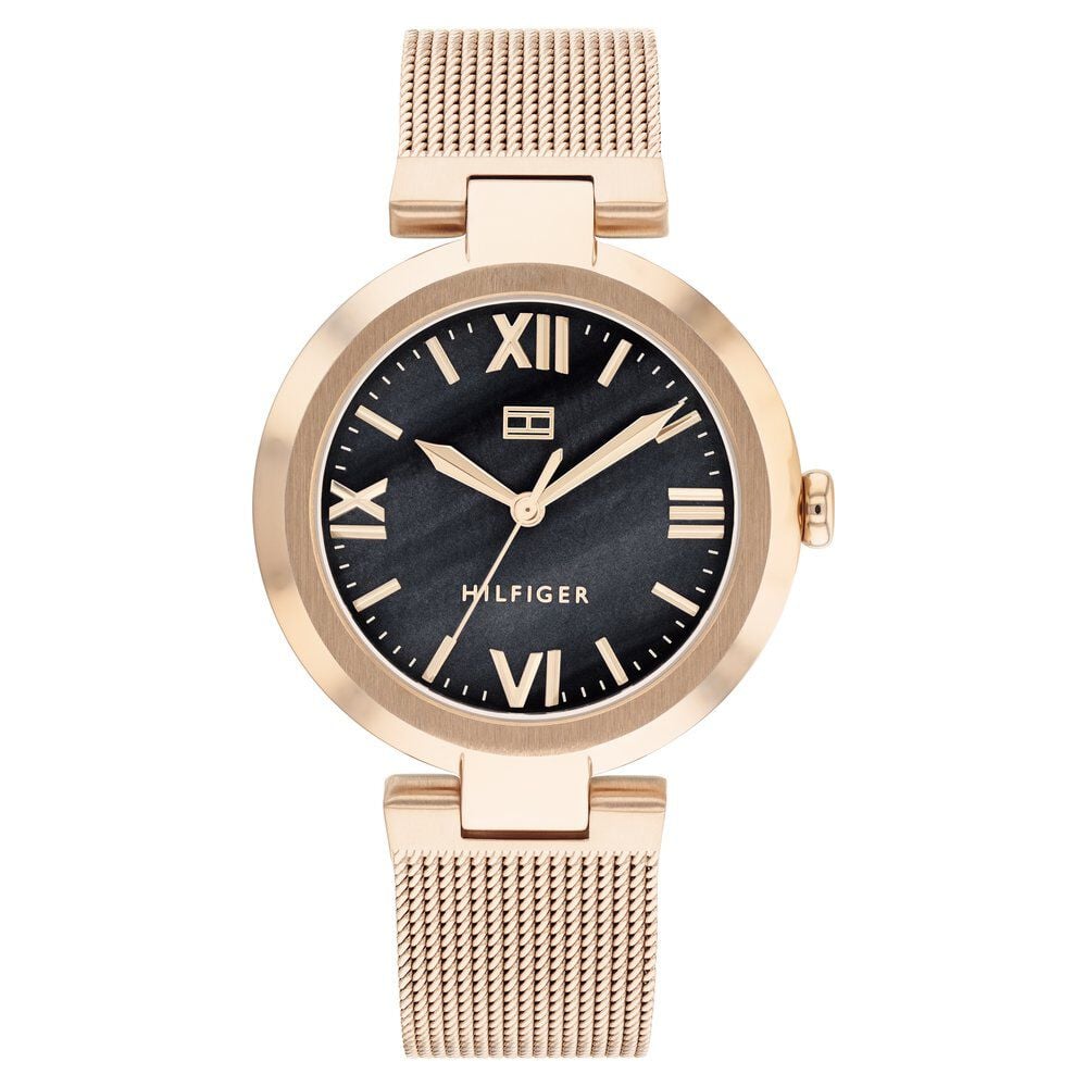 Tommy Hilfiger Quartz Analog Mother Of Pearl dial Stainless Steel Strap Watch for Women-image-27