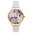 Olivia Burton Quartz Analog White Dial Leather Strap Watch for Women - image number 0