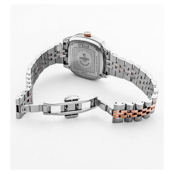 Roamer Stella Quartz Analog Mother of Pearl Dial Two Toned Stainless Steel Strap Watch For Women - image number 1