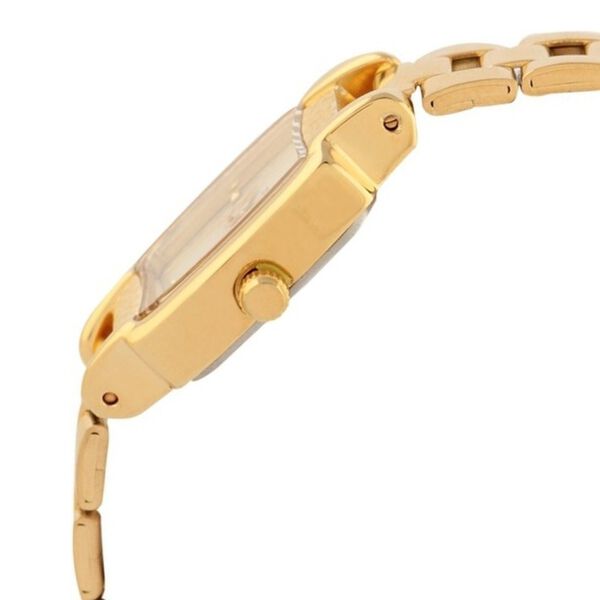Titan Quartz Analog Champagne Dial Stainless Steel Strap Watch for Women - image number 1