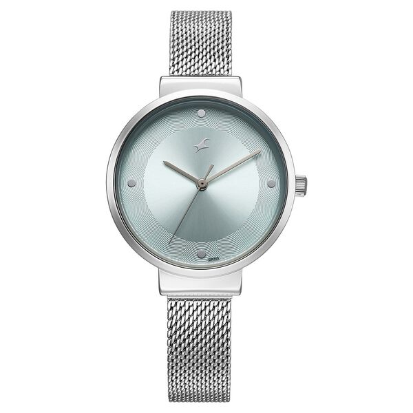 Buy Online Fastrack Stunners X Quartz Analog Green Dial Stainless