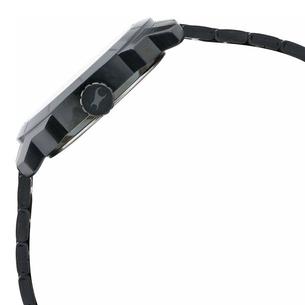 Fastrack Loopholes Quartz Analog Black Dial Stainless Steel Strap Watch for Guys - image number 2