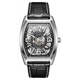 Kenneth Cole Automatic Black Dial Leather Strap Watch for Men - image number 0