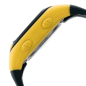 SF Digital Grey Dial Plastic Strap Unisex Watch