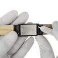 18 mm Black Genuine Leather Strap for Men - image number 6