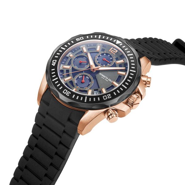 Kenneth Cole Chronograph Blue Dial Watch for Men - image number 3