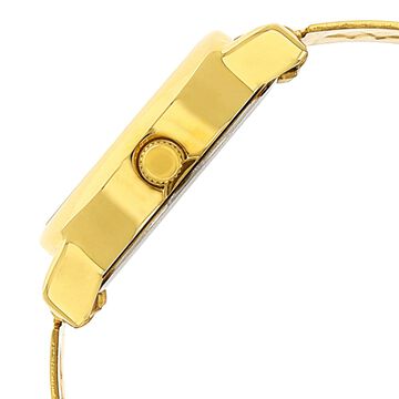 Sonata Quartz Analog Champagne Dial Stainless Steel Strap Watch for Women