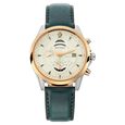 Titan Maritime White Dial Chronograph Leather Strap Watch for Men - image number 1