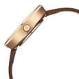 Fastrack Gelato rosegold analog leather strap watch with Chocolate dial for Girls - image number 4