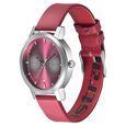 Fastrack Sunburn Quartz Analog Pink Dial Leather Strap Watch for Girls - image number 2