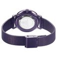 Poze by Sonata Quartz Analog Purple Dial Stainless Steel Strap Watch for Women - image number 4
