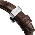 Xylys Automatic Silver Dial Brown Leather Strap Watch For Men - image number 4