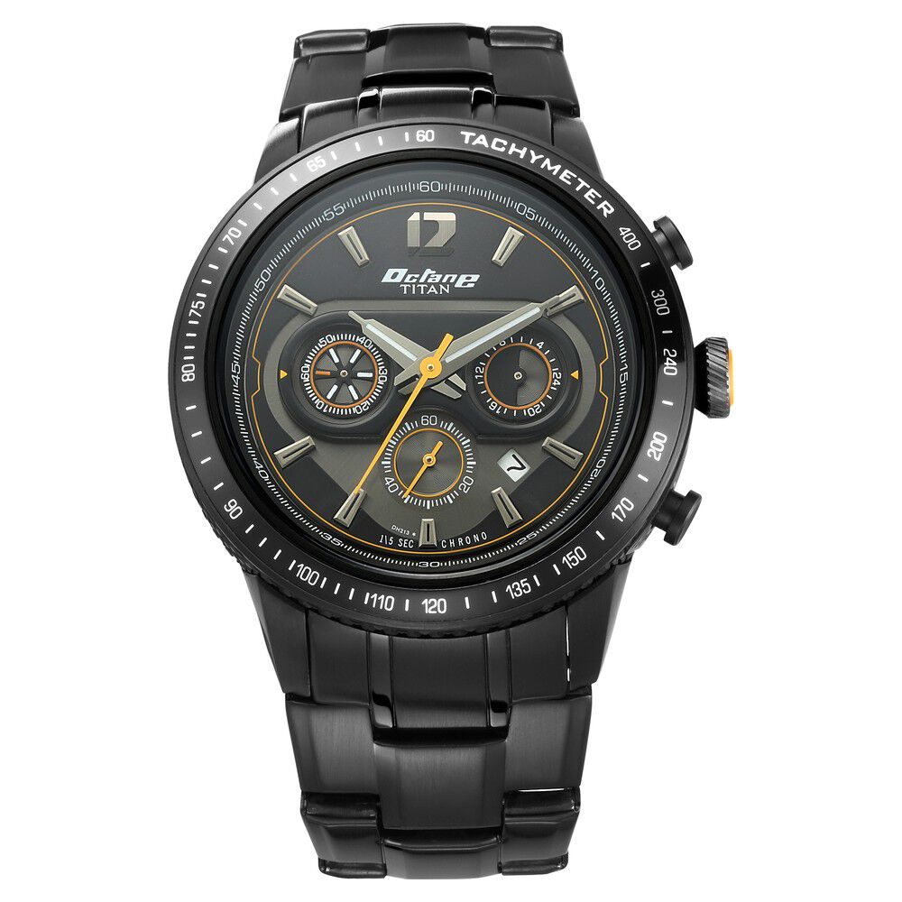 Titan octane blue chronograph watch 1762kl01 clearance